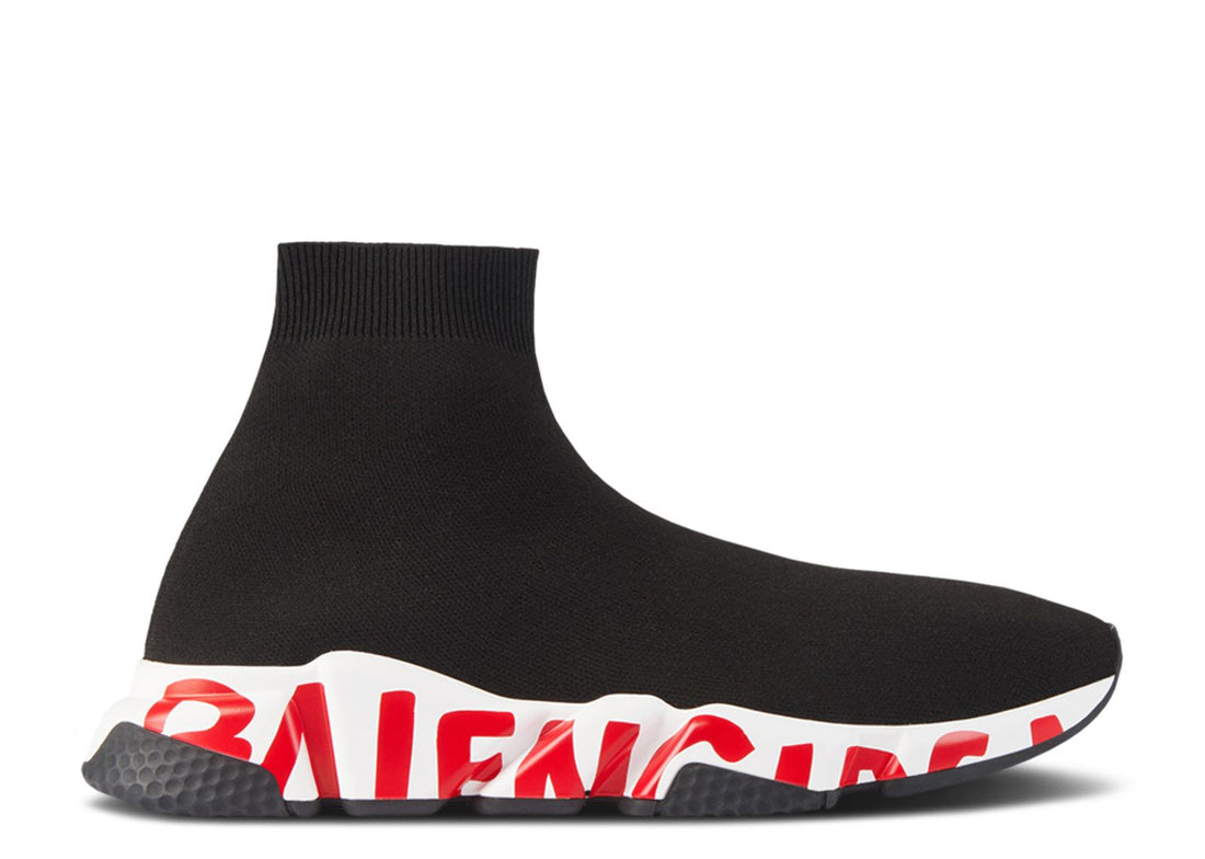 Balenciaga Speed Trainer 'Graffiti - Black Red'
