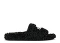 Balenciaga Furry Slides 'Black - New York'