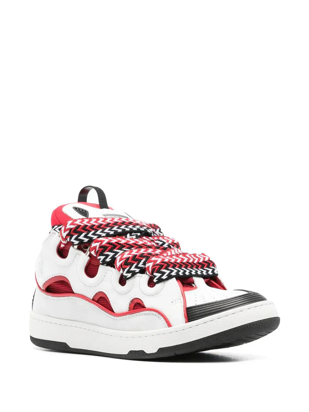 Lanvin Curb Sneakers with Panels
