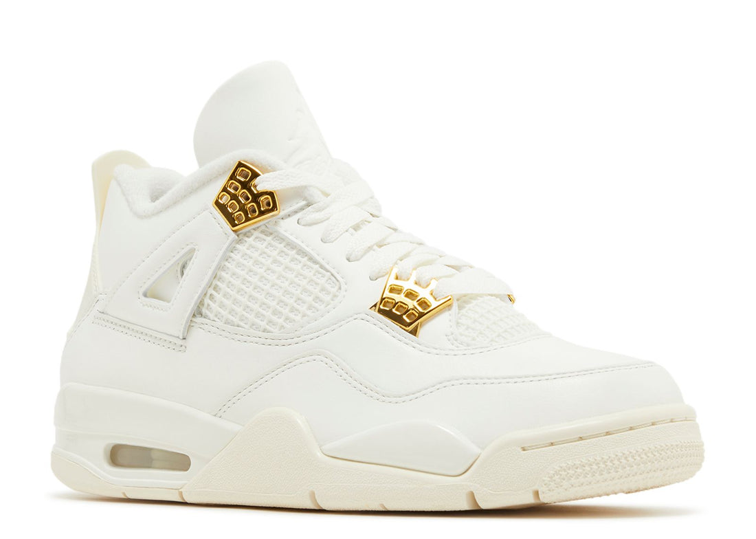 Wmns Jordan 4 Retro 'Metallic Gold'