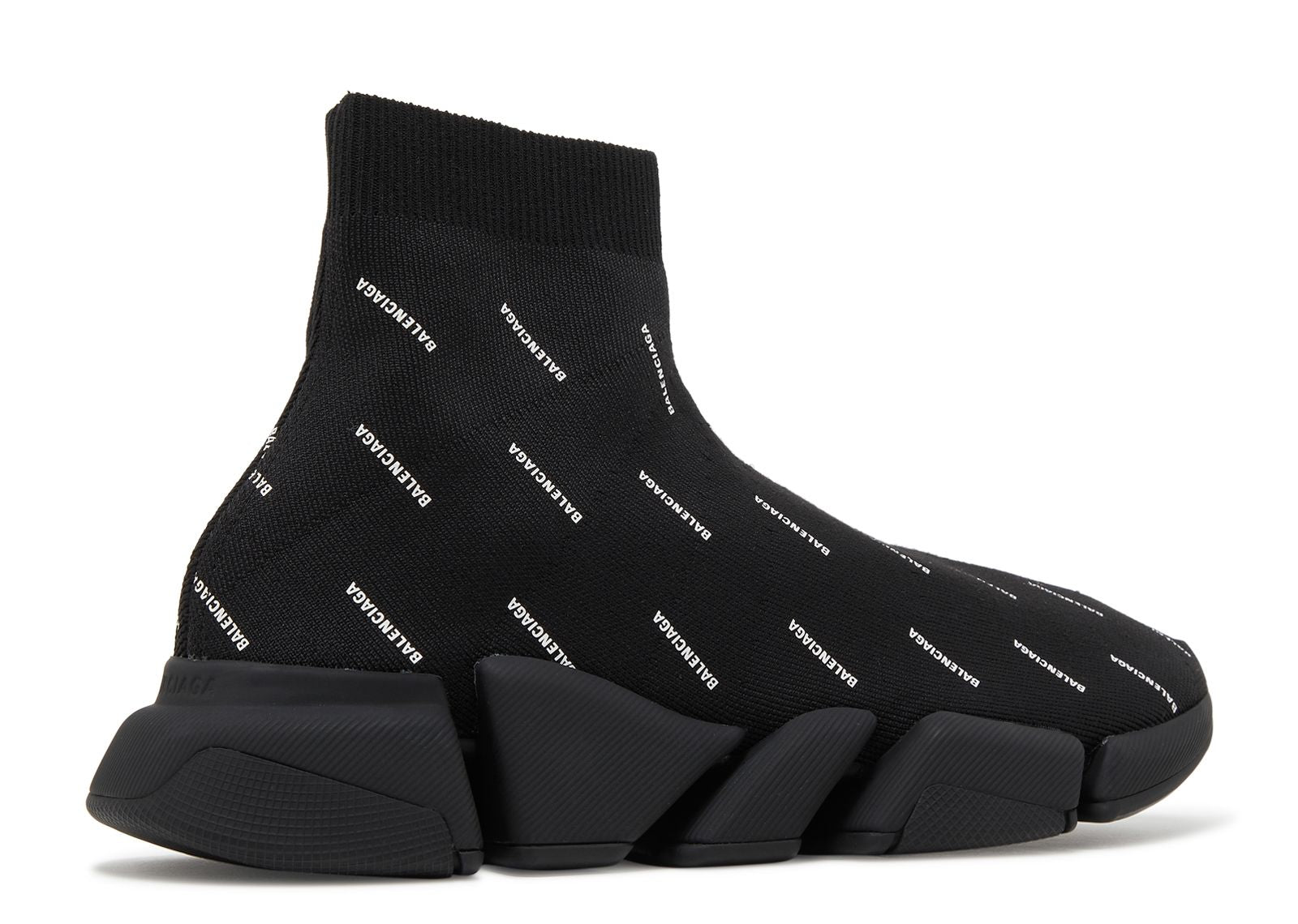 Balenciaga Speed 2.0 Sneaker 'All Over Logo - Black'