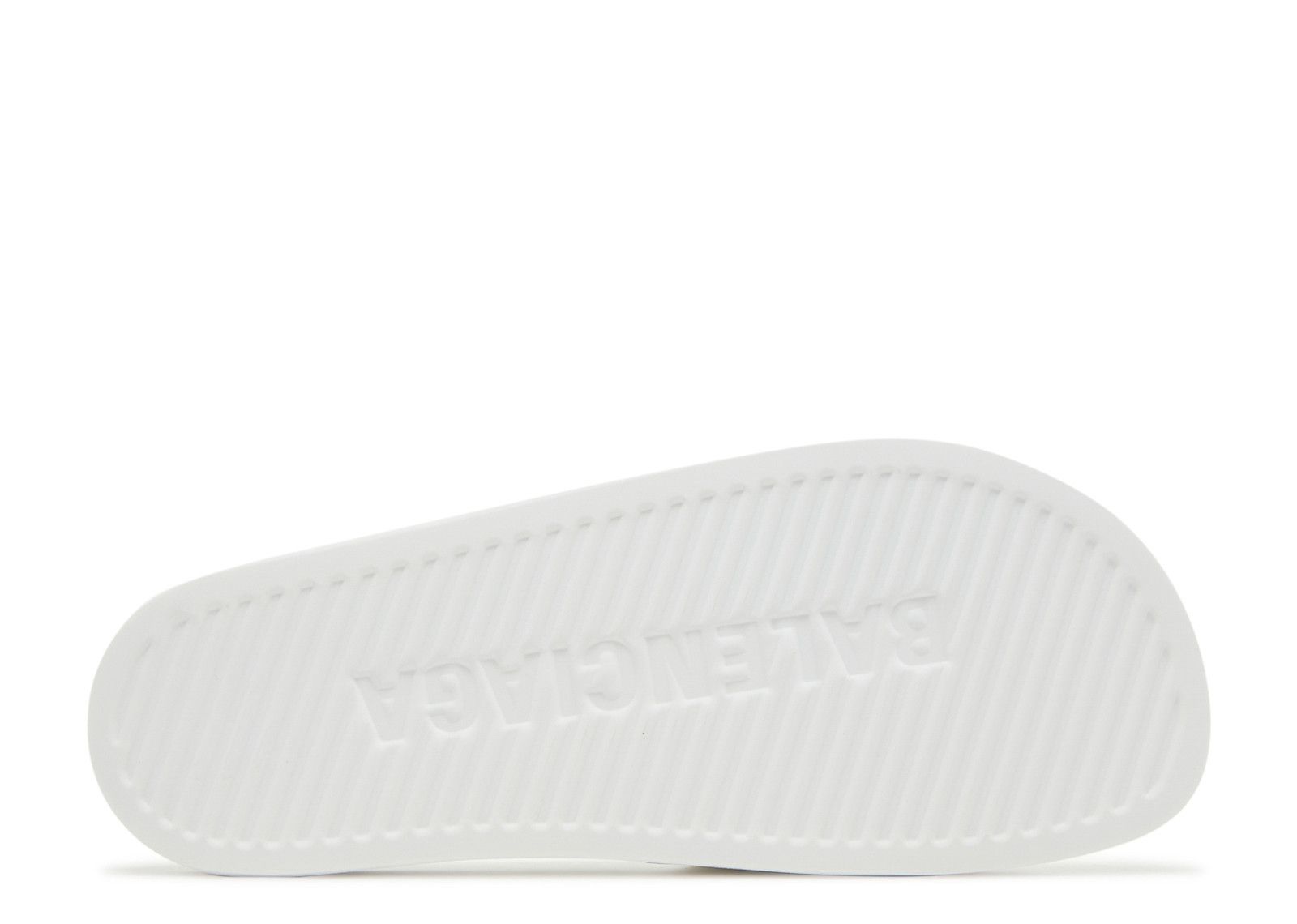 Balenciaga Pool Slides 'White Black'