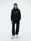 AMIRI STAGGERED LOGO HOODIE