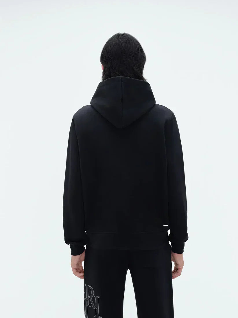 AMIRI STAGGERED LOGO HOODIE