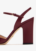 Gucci Leather Mid-Heel Sandals