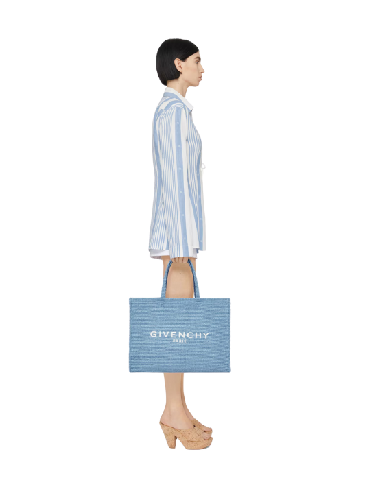 Givenchy Shirt in cotton and linen with 4G stripes