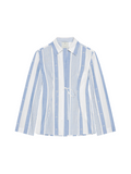 Givenchy Shirt in cotton and linen with 4G stripes