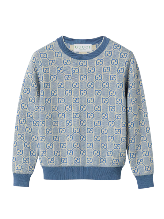 Gucci GG Jacquard Wool Sweater