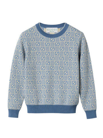 Gucci GG Jacquard Wool Sweater