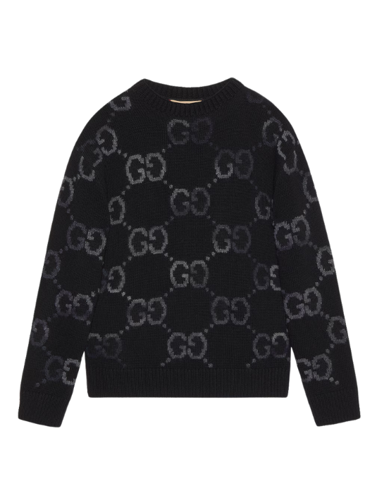 Gucci GG Wool Jacquard Sweater