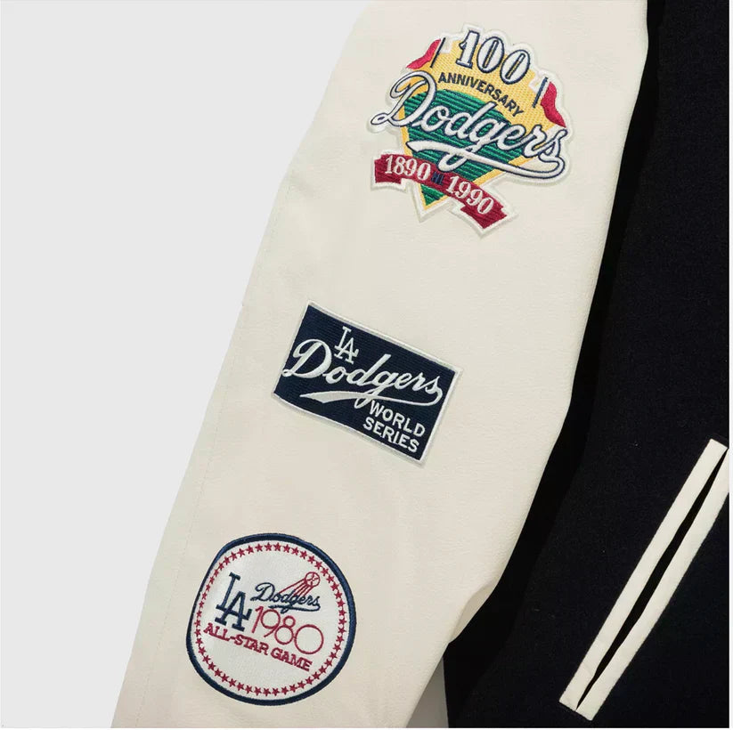 LA Dodgers Varsity Jacket -Black Edition