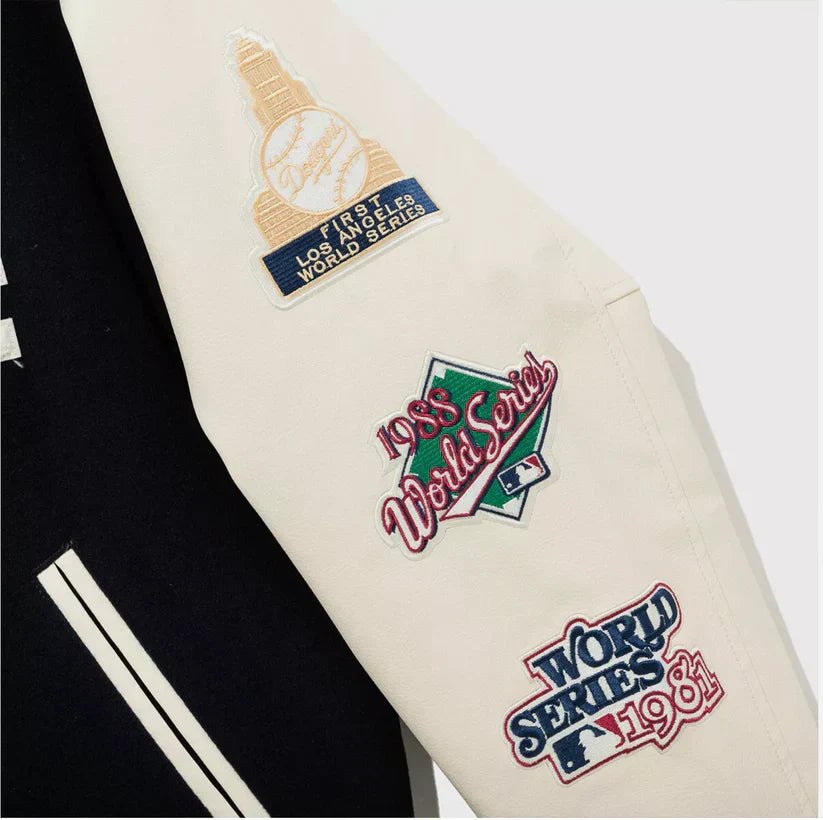 LA Dodgers Varsity Jacket -Black Edition