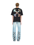 Black Barber Arrow OFF-WHITE™ T-shirt