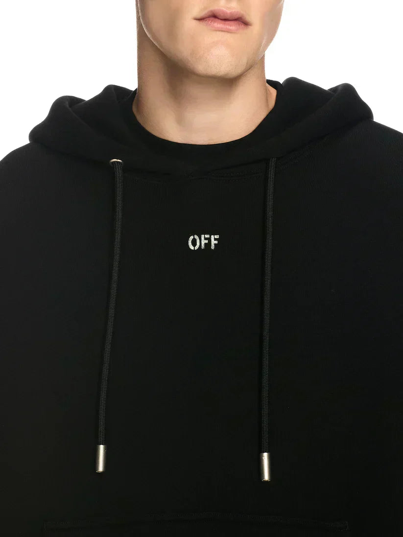 Black Vibe Arrow OFF-WHITE™ Hoodie