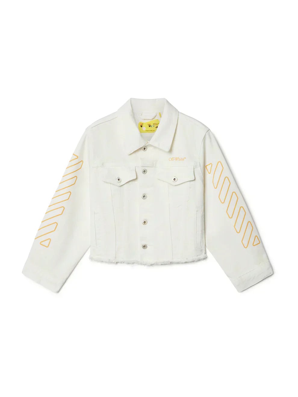Diagonal bookish OFF-WHITE™ denim jacket