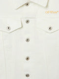 Diagonal bookish OFF-WHITE™ denim jacket