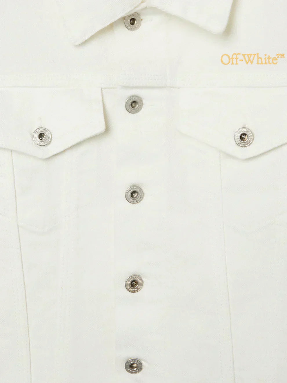 Diagonal bookish OFF-WHITE™ denim jacket