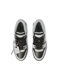 Light gray/black out of office suede