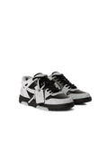 Light gray/black out of office suede