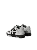 Light gray/black out of office suede