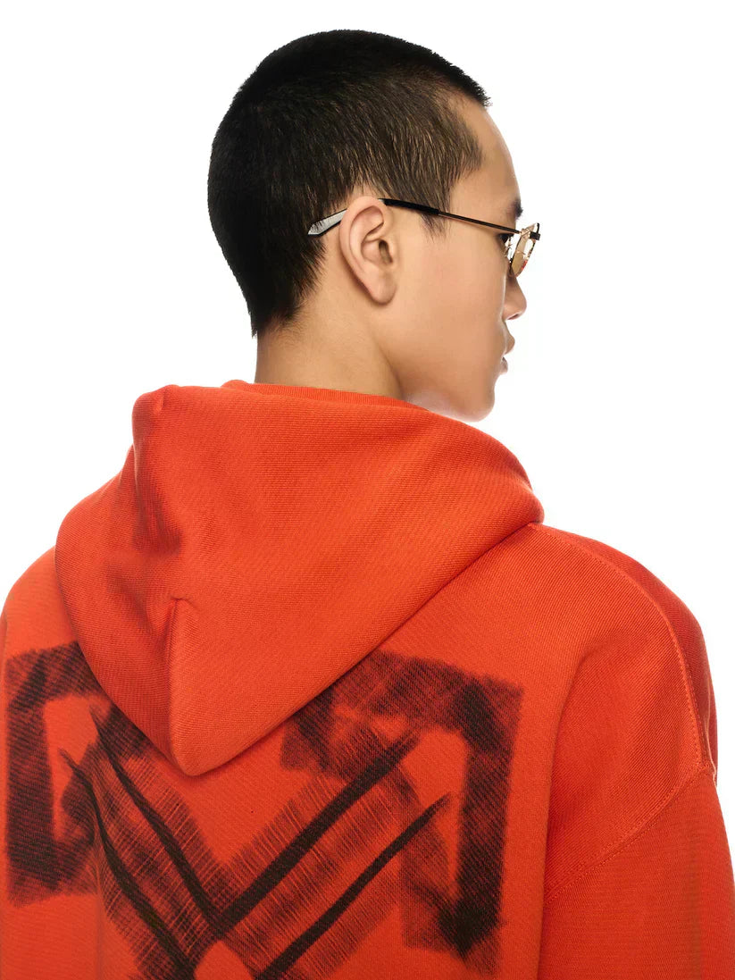 Orange Vibe Arrow OFF-WHITE™ Hoodie