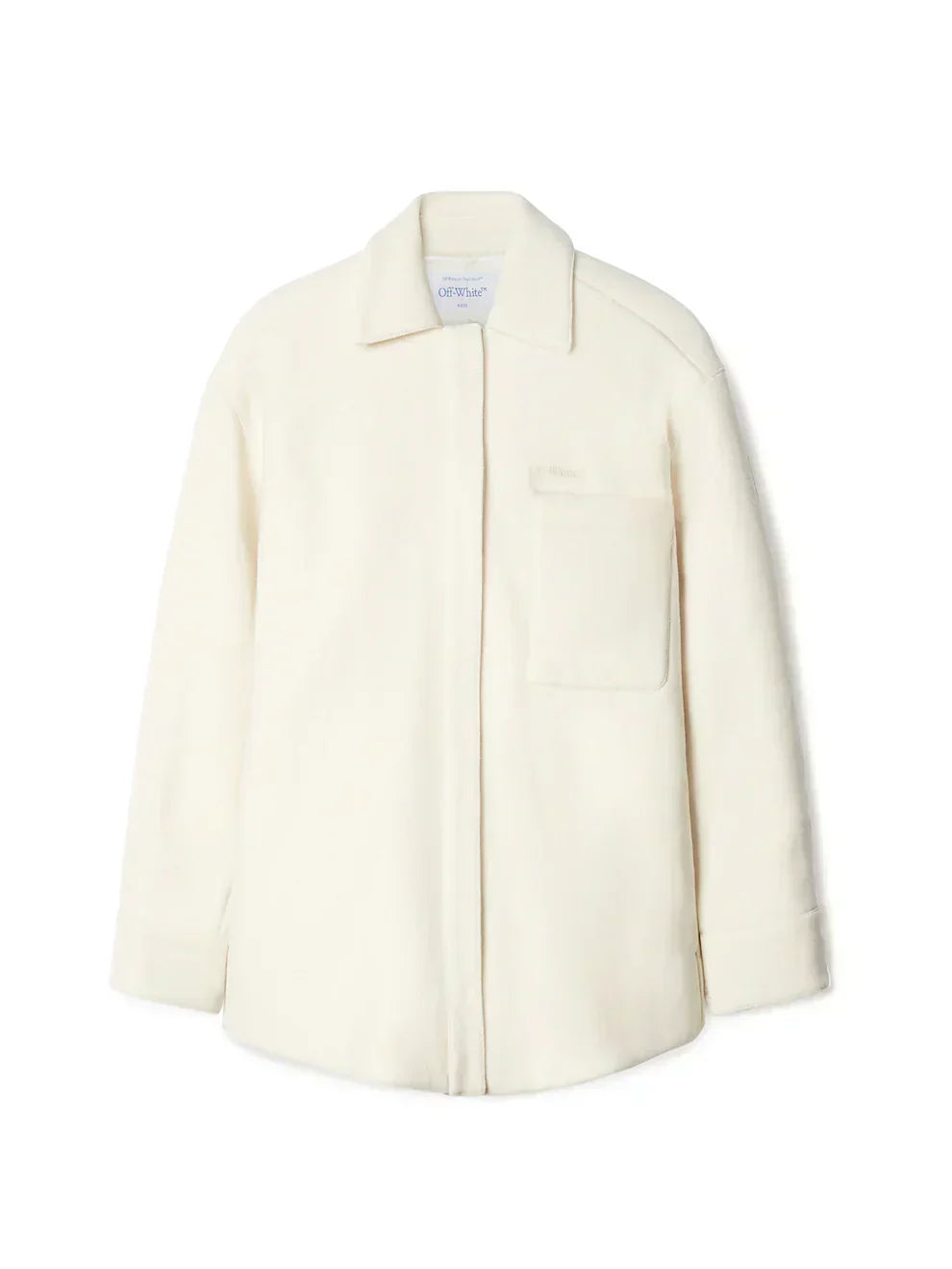 White Arrow Padded OFF-WHITE™ Overshirt