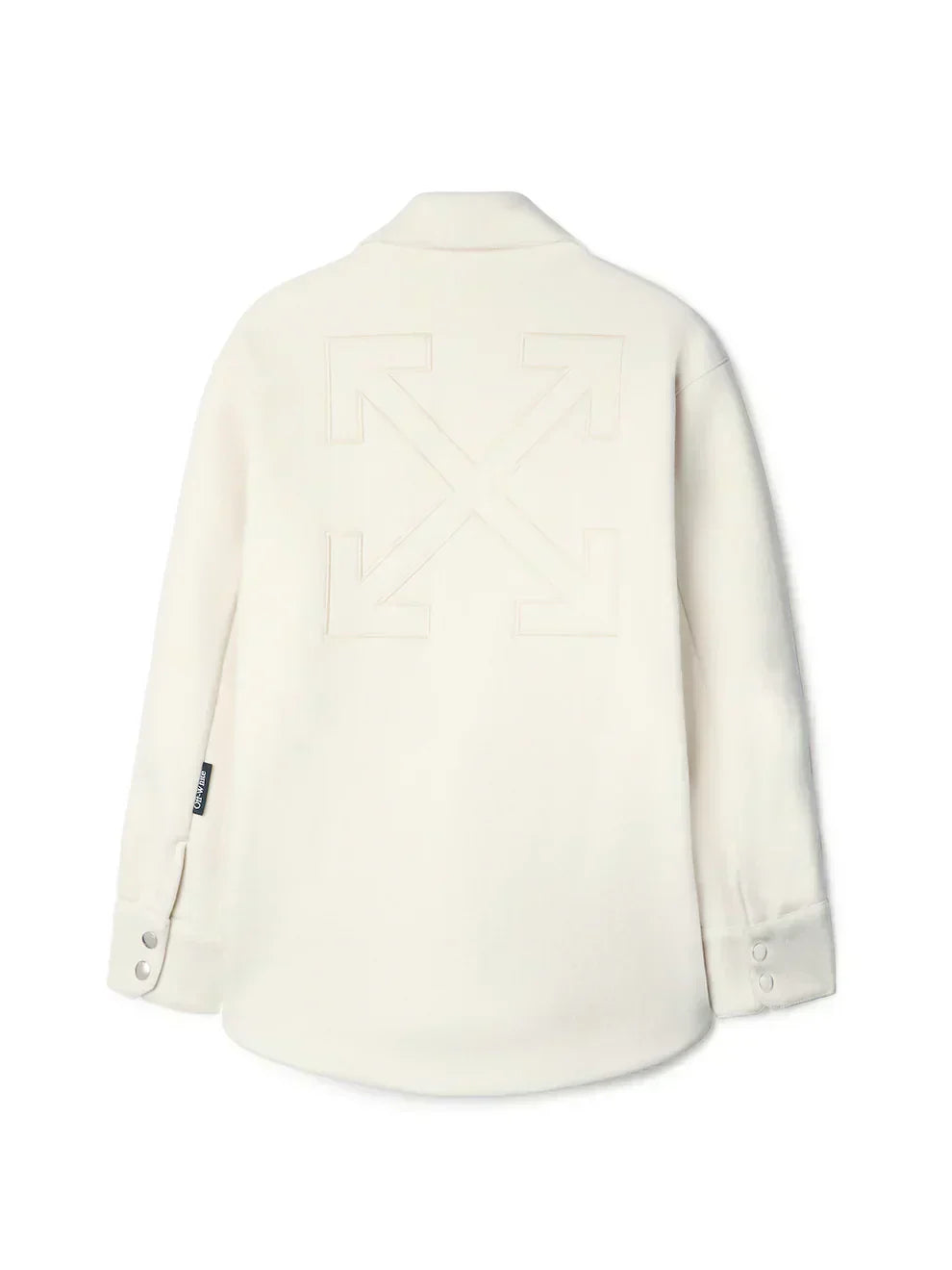 White Arrow Padded OFF-WHITE™ Overshirt