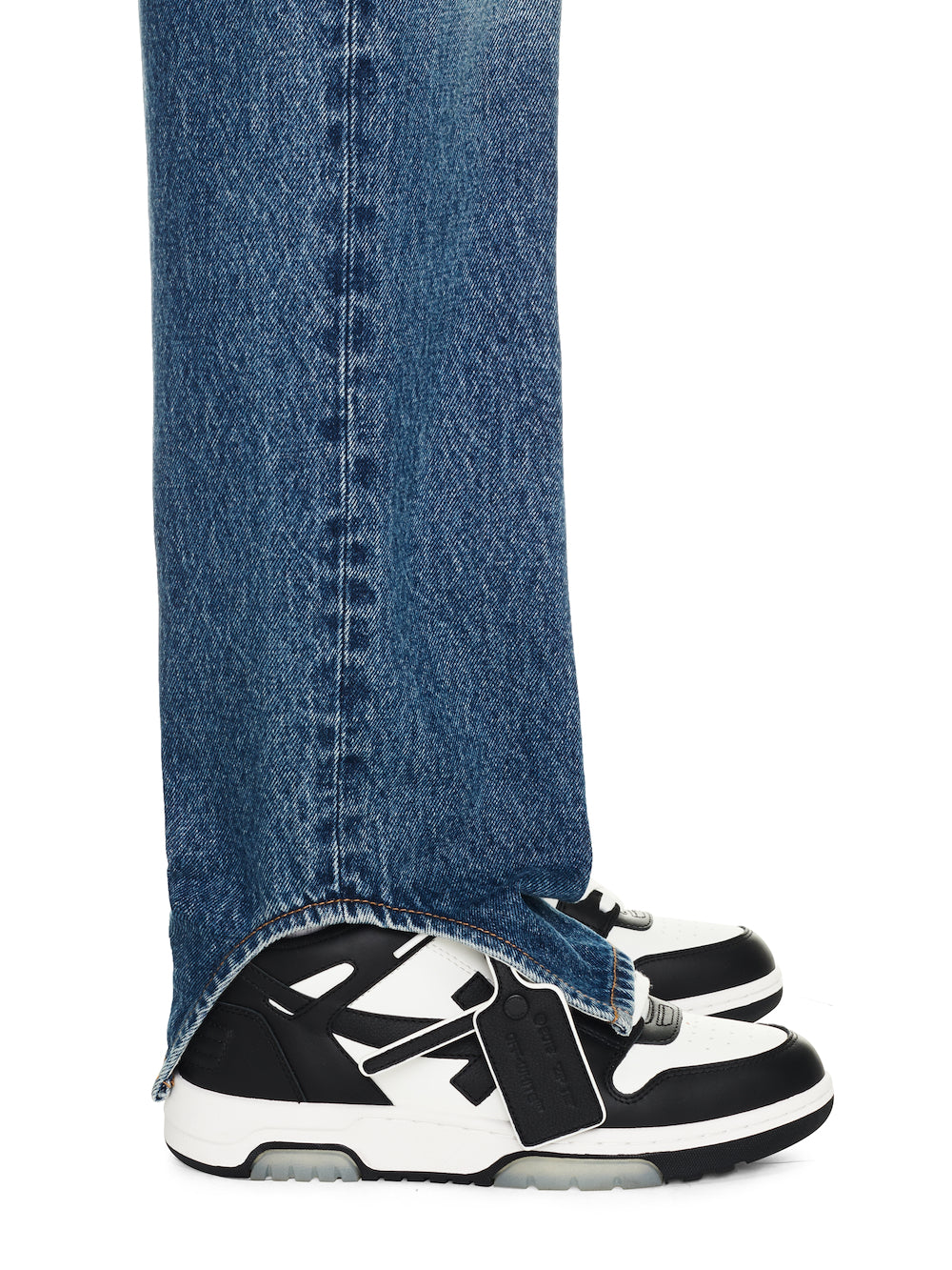 OFF WHITE Out Of Office Sneaker Wit/Zwar
